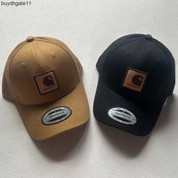 Ball Caps Carhart Hat Sunscreen Tooling Hard Top Cap Sticker Dome Embroidered Baseball