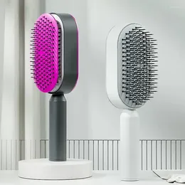 Bath Accessory Set Comb 3D Air Cushion Massage Brush Hair Cleaning Texture Anti Static Push Beauty Tools