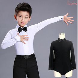 Stage Wear Latino Dance Dress Boy Or Mens Latin Pants Shirt Vestido Baile Boys Dancewear Children Clothes