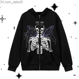 Men's Hoodies Sweatshirts Skull Printed Women's Black Sweatshirt Autumn Long Sleeve Original Sumpon Kraft Hoodie Sweatshirt Street Clothing Hoodie Z230802