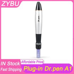 Plug in Dr pen Ultima A1C Microneedling With 2 pcs Needles Face Care Wire Derma Pen Beuty Machine Skin Meso Therapy Auto Micro Needle System