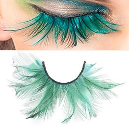 False Eyelashes Feather Lashes Eyelash Extension Halloween For Masquerade Party Anime Cosplay