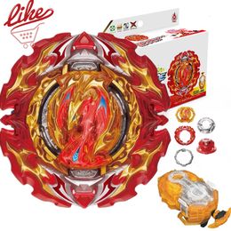 Spinning Top Laike DB B 191 02 Prominence Phoenix B191 Bey with Gold Custom er Box Set Toys for Children 230801