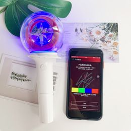 LED Light Sticks Kpop Lightstick Fashion Kpop Strayed Kids Lightstick With Bluetooth Concert Hand Lamp Glow Light Stick Flash Lamp Fans 230801