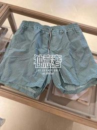 Men Shorts Spring and Summer loro piana Technology Fabric Casual Loose Beach Swimming Pants Pocket Decoration