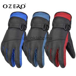 Ski Gloves OZERO Men Women Ski Gloves Ultralight Waterproof Winter Warm Gloves Snowboard Gloves Motorcycle Riding Snow waterproof gloves J230802