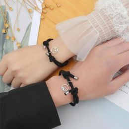 Charm Bracelets Ly Minimalist Magnet Bracelet Antirust Love Couple For Men's & Women's Gifts