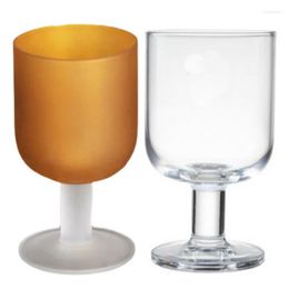 Wine Glasses 280-300ml Mediaeval Series Goblet Sunset Light Red Whiskey Brandy Cup Frosted Coffee Letters Cocktail Drinkware