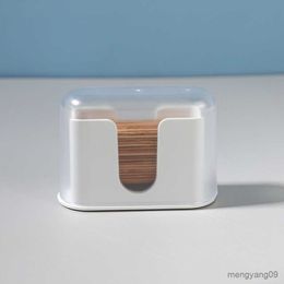 2pcs Toothpick Holders Pop-up Automatically Toothpick Storage Box Push-to-press Toothpick Box New Toothpick Holder for Restaurant Home R230802