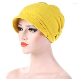 Wide Brim Hats Bandana Headscarf Women Fashion Summer Spring Costume Turban Berets Painter Hat Homme Flat Top Caps Casquette