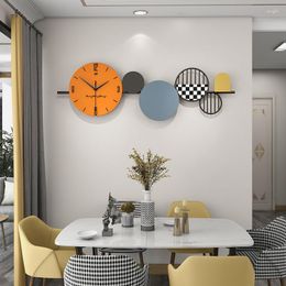 Wall Clocks Decor European Living Room Luxury Modern Restaurant Home Decoration Clock Online Celebrity Artistic Creative