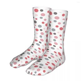 Men's Socks Fashion Women's Casual Polka Dot Skateboard Stockings Spring Summer Autumn Winter