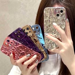 Cell Phone Cases Luxury Fold Phone Case For iPhone 11 12 13 14 Pro Max X Xs XR Max 7 8 Plus SE 2020 2022 Soft Silicone Bumper Cases Cover L230731