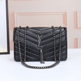 Fashion Handbags Shoulder Luxurys Designer Bags metal chain women Handbag Genuine Leather bag Flip cover diagonal Messenger Crossbody Handbag Purse G118