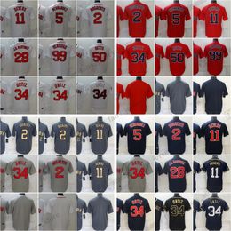 Xander Bogaerts Baseball Jerseys Enrique Hernandez Ted Williams Rafael Devers Martinez David Ortiz Chris Sale Betts Travis Shaw Stitched Jersey Men S-3XL