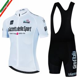 Cycling Jersey Sets Tour De Italy DITALIA Mens Bicycle Short Sleeve Clothing Bike Maillot Bib Shorts 230801