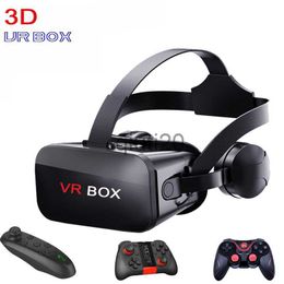 VR Glasses Original VR Virtual Reality 3D Glasses Box Stereo VR Google Cardboard Headset Helmet for IOS Android Smartphone Wireless Rocker x0801