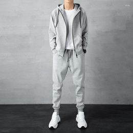 Men's Tracksuits Men Fashion Suits Top Quality 2 Piece Set 2023 Casual Tracksuit Sets Teens Outfit Breathable Pants Clothing