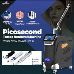 FDA Approved Picosecond Laser Machine Tattoo Removal Beauty Equipment Pico Focus Spot Freckle Eliminate Device With 2 Years Warranty