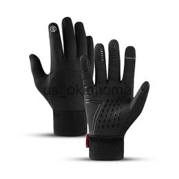 Ski Gloves Winter Warm Gloves Men Women Touchscreen Windproof Motorcycle Cycling Gloves Outdoor Sports Thermal Fleece Running Skiing Gloves J230802