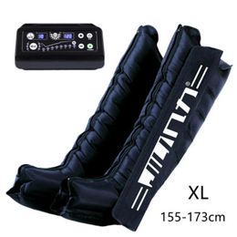 Leg Massagers Syeosye 8 Cavity Air Compression Massager Foot Circulation Pressotherapy Promote Blood Relaxation Pain Relief 230802