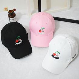 Ball Caps On Sale 1pcs 2023 American Fruit Creative Baseball Cap Cherry Trucker Hat Snapback Gorras Bone Men Women