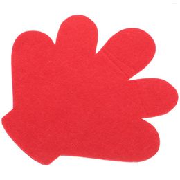 Disposable Gloves Sports Accessory Finger Sporting Events Cheer Soccer Accessories Cheerleading Prop Flannel Stuff Party Props Child Kids