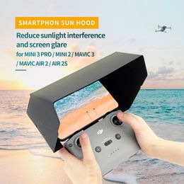 Camera bag accessories DJI Air 2SAir2Mini 2 Remote Controller Smart Phone Screen Sun Hood for ini 3 Pro Visor Light Barrier Accessories 230816