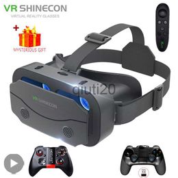 VR Glasses VR Glasses Virtual Reality Headset Viar Devices Helmet 3D Lenses Smart Goggles For Smartphones Phone Mobile Gogle Game Accessory x0801