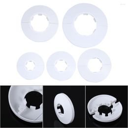 Kitchen Faucets 1Pc Plastic Wall Hole Duct Cover Shower Faucet Angle Valve Pipe Plug Decoration Split Type Accessories