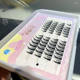 False Eyelashes 4-Row Split Natural Simulation Fairy Hair Hard Stem Has Been Cut