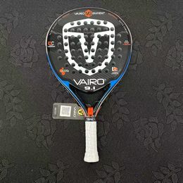 Tennis Rackets Padel Racket 3K 12k 18k Carbon Fibre Rough Surface High Balance with EVA SOFT Memory Paddle 230801