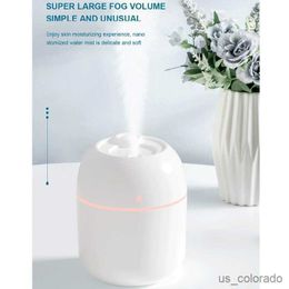 Humidifiers Portable Water Drop Air Humidifier USB Desktop Indoor Household Mute Air Atomization Humidifier R230802