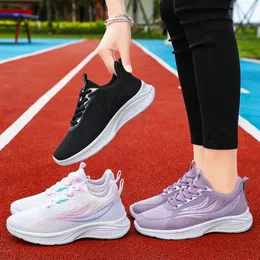womens soft Running Shoes black White purple Sneakers Accepted lifestyle Shock absorption Designer fashion outdoor jogging famous sports Trainer Women