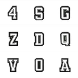 Shoe Parts Accessories Letter Charms For Clog Sandals Decoration 0-9 Number Alphabet Abc-Z Characters Diy Shoes Pins Boy Girl Teens Me Oteax