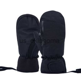 Ski Gloves Waterproof Snowboard Gloves TouchScreen Ski Mittens Warm Snow Gloves Thermal Thick Ski Gloves with Pocket for Men Women J230802