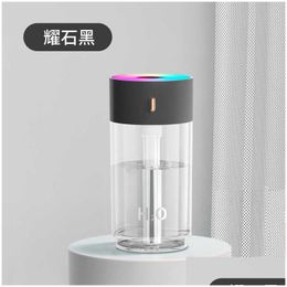 Other Home Garden Mini Colorf Atmosphere Humidifier Car Desktop Fog Aromatherapy Hine Bedroom Usb Rechargeable Aroma Diffuser Drop Dhvid