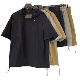 Men's Tracksuits 2024ss Designer Men Tracksuits Fashion Design hooded TShirt Classical Pants 2 Piece Sets Short Shirts Shorts suit