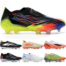 Copa 20 SENSE Pure.1 FG Herren Fußballschuhe Cloud White Black Team Shock Zero X Speedportal Fußballschuhe Jungen Outdoor Sports Cleats GW3610 HQ8904