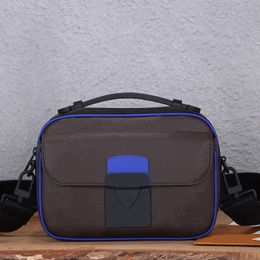 S Lock Bags Men Messenger Mirror quality Fashion Totes Canvas Hand Shoulderbag Crossbody With Box B069