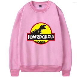 Men's Hoodies BSLNXNMA How Ridiculous 2D Capless Sweatshirts For Couples Fashion Winte Women/Men Funny Clothes