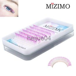 False Eyelashes New Color Eyelashes White Pink twocolor Grafting Eyelashes Personalized Eyelash Extensions x0802