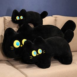 40-100cm Lovely Black Cats Plushies Stuffed Animals Plush Cats Toy Pillow Cushion For Girls Kawaii Room Decor Cute Kids Baby Toy