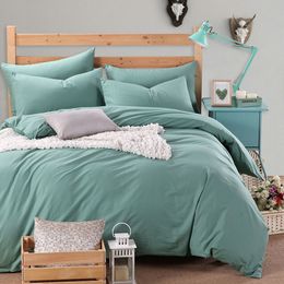 Bedding sets Svetanya Nordic Green Turquoise Egyptian Cotton Bedlinens Ru Europe Queen King Family Size Set Fitted Sheet Duvet Cover 230801