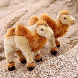 30CM Simulation Desert Camel Plush Toys Kawaii Life Like Animal Doll Stuffed Soft Toy for Children Kids Birthday Gift