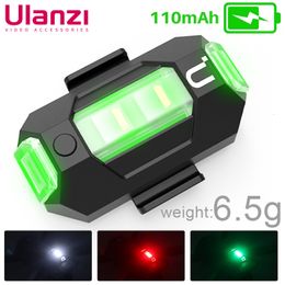 Camera bag accessories Ulanzi DR02 Universal Strobe Drone Lighting For DJI Mini 3 PRO 2 Air Chargeable Night Fly Anticollision Accessory 230801