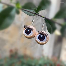 Dangle Earrings Y2K Funny Simulated Eyes For Women Harajuku Korean Fashion Earring Creative Cool Girl Jewellery Accessories