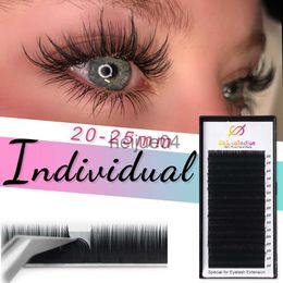 False Eyelashes 16Rows 825mm Lashes Faux Mink Individual Eyelash Lashes Maquiagem Cilios For Professionals Soft Mink Eyelash Extension x0802