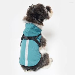 Dog Apparel Wholesale Of Reflective Waterproof And Breathable Raincoats For Large Small Dogs In Stock