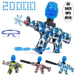 Gel de gel elétrico Blaster Toy Gun Arma Eco-amigável Splatter